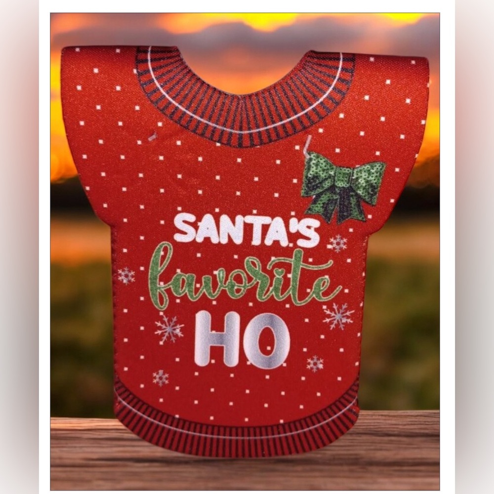 Spirit Santas Favorite Beer Bottle Cover NWT